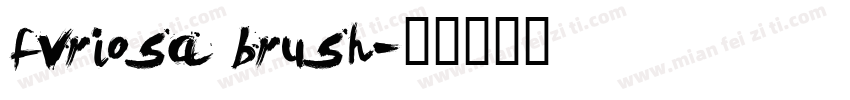 fvriosa brush字体转换